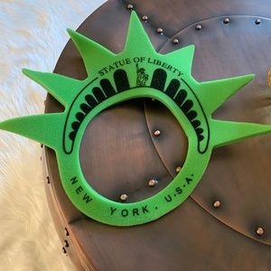 Halloween Statue of Liberty NY Green Foam Crown